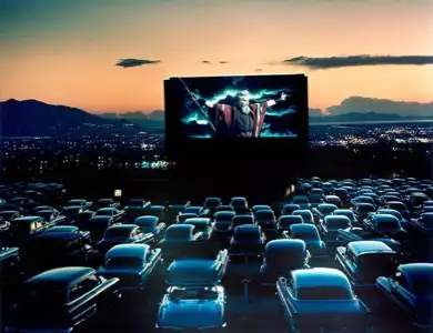 Drive-in Theater Movie Screen