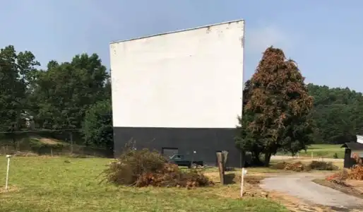 screen at Pine Hill Drive-in