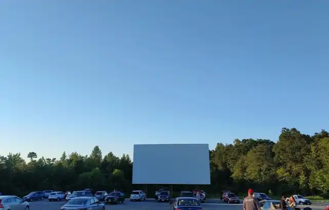 screen at Goochland Drive-in